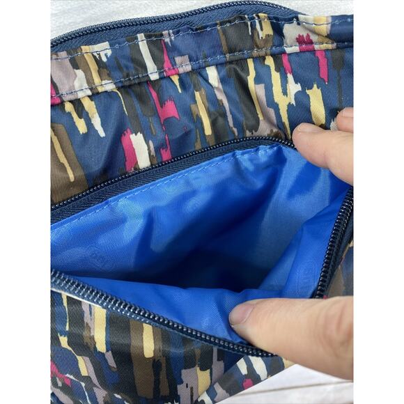LUG Crossbody Flutter Riverwalk Multicolor Geometric Small Mini Bag Purse NWOT - Picture 14 of 14